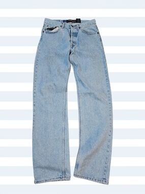 Complices Classic Fit Light Wash Jeans Men's 30W Button Fly Straight Leg